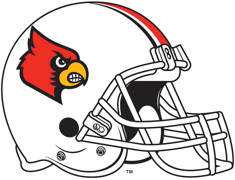 Louisville Cardinals 2009-2012 Helmet Logo diy iron on heat transfer